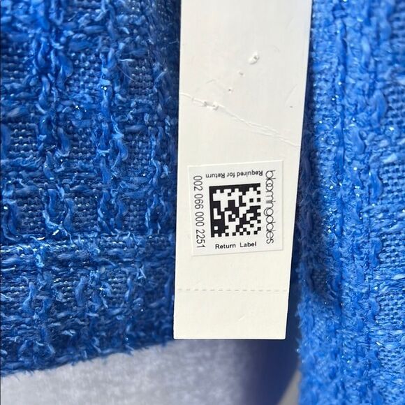 Tweed Collar Jacket - Blue with Gold Buttons - Picture 9 of 13